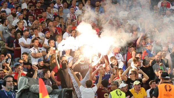 Football. European Championship - 2016 match England - Russia - Sputnik International