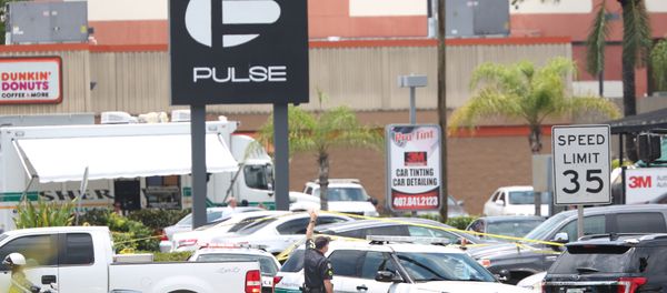 A police vehicle outside the Pulse nightclub, the scene of a mass shooting in Orlando, Florida, on June 12, 2016 A police vehicle outside the Pulse nightclub, the scene of a mass shooting in Orlando, Florida, on June 12, 2016 - Sputnik International
