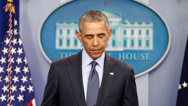 U.S. President Barack Obama speaks about the worst mass shooting in U.S. history that took place in Orlando, Florida, at the White House in Washington, U.S., June 12, 2016 - Sputnik International