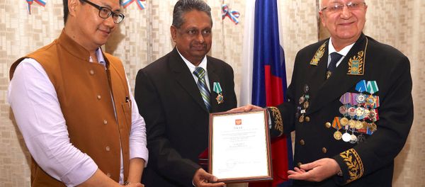 Moscow bestows ‘order of friendship’ honor on chief of Kudankulam nuclear plant Moscow bestows ‘order of friendship’ honor on chief of Kudankulam nuclear plant - Sputnik International