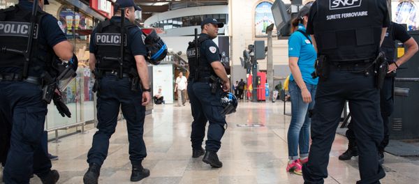 Security forces patrol Security forces patrol - Sputnik International