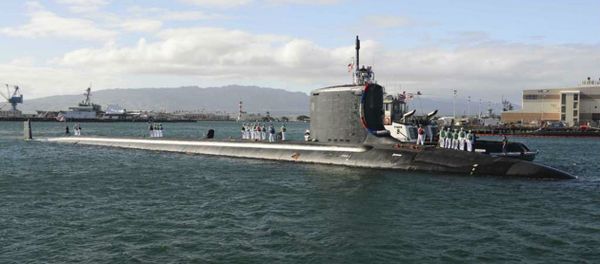 USS Mississippi in Pearl Harbor - Sputnik International