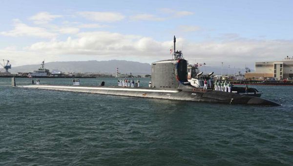 USS Mississippi in Pearl Harbor - Sputnik International