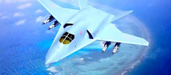 China H-20 Hypersonic Stealth Fighter Bomber Concept China H-20 Hypersonic Stealth Fighter Bomber Concept - Sputnik International