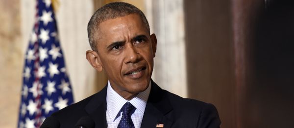 President Barack Obama speaks at the Treasury Department in Washington, Tuesday, June 14, 2016, following a meeting with his National Security Council to get updates on the investigation into the attack in Orlando, Florida and review efforts to degrade and destroy ISIL. - Sputnik International