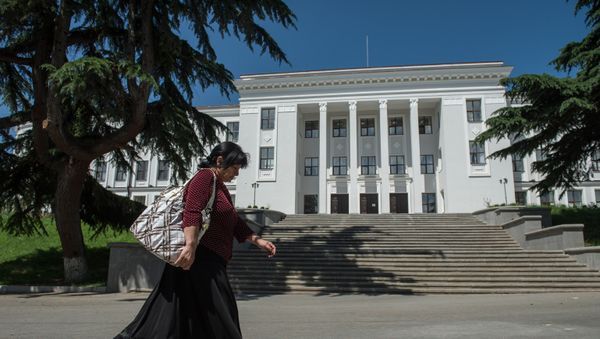 The Parliament of the Republic of South Ossetia in Tskhinval. - Sputnik International