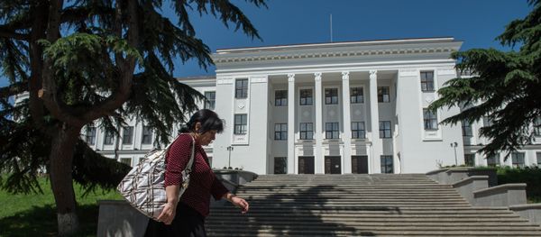 The Parliament of the Republic of South Ossetia in Tskhinval. - Sputnik International