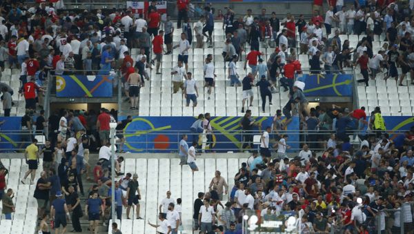 Football Soccer - England v Russia - EURO 2016 - Group B - Stade Vélodrome, Marseille, France Football Soccer - England v Russia - EURO 2016 - Group B - Stade Vélodrome, Marseille, France - Sputnik International