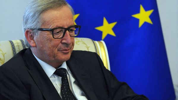 President of the European Commission Jean-Claude Juncker speaks at the SPIEF 2016 President of the European Commission Jean-Claude Juncker speaks at the SPIEF 2016 - Sputnik International