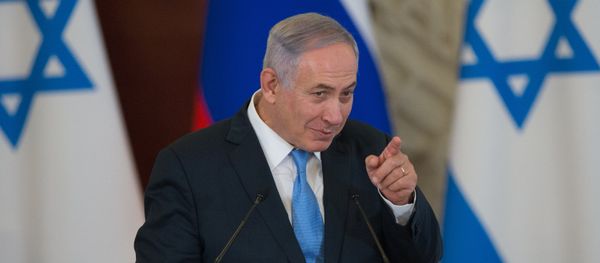 Israeli Prime Minister Benjamin Netanyahu during a joint news conference with Russian President Vladimir Putin in the Kremlin - Sputnik International