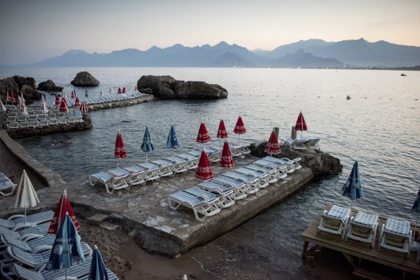 One of the beaches in Antalya, Turkey One of the beaches in Antalya, Turkey - Sputnik International