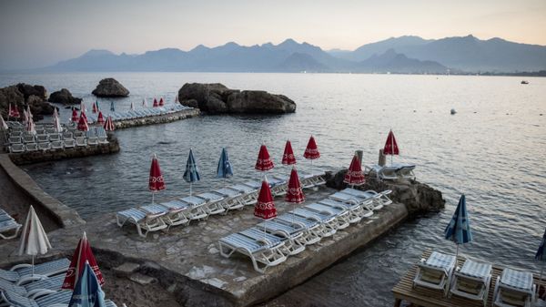 One of the beaches in Antalya, Turkey - Sputnik International