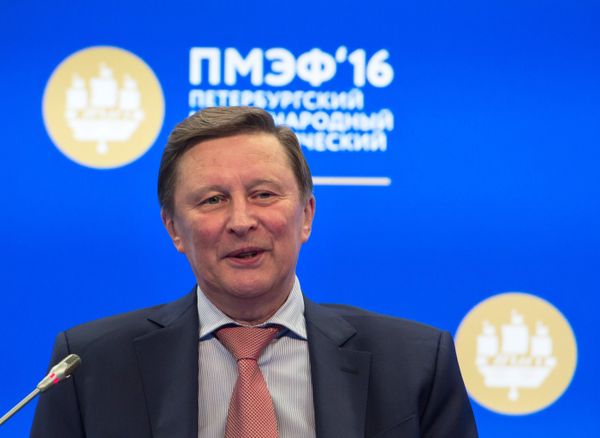 Sergei Ivanov, Chief of Staff of the Presidential Executive Office of the Russian Federation, at the panel session Boosting the Bottom Line with Clean Tech at the 20th St. Petersburg International Economic Forum - Sputnik International