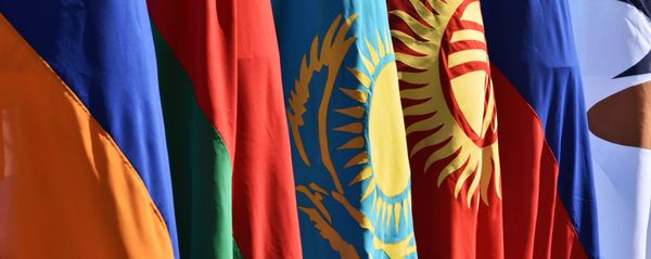 National flags of the Eurasian Economic Union Countries National flags of the Eurasian Economic Union Countries - Sputnik International