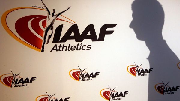 A man casts his shadow following a press conference by Sebastian Coe, IAAF's President, as part of the 203nd International Association of Athletics Federations (IAAF) council meeting in Monaco, March 11, 2016 A man casts his shadow following a press conference by Sebastian Coe, IAAF's President, as part of the 203nd International Association of Athletics Federations (IAAF) council meeting in Monaco, March 11, 2016 - Sputnik International