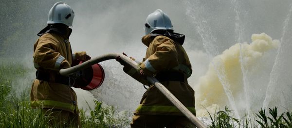Firefighters. File photo Firefighters. File photo - Sputnik International