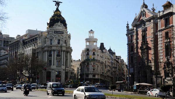 Edificio Metropolis building on Gran Via Street. Madrid - Sputnik International