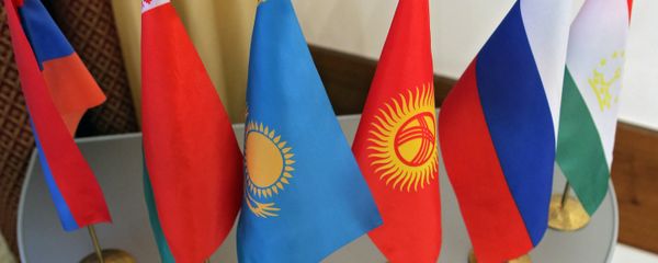 Flags of the member states of the SCO, CSTO, CIS and EurAsEC. - Sputnik International