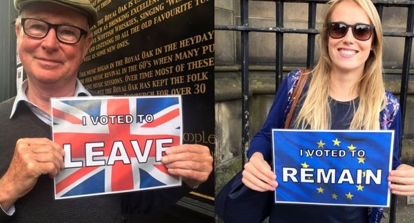 British voters in the EU referendum. British voters in the EU referendum. - Sputnik International
