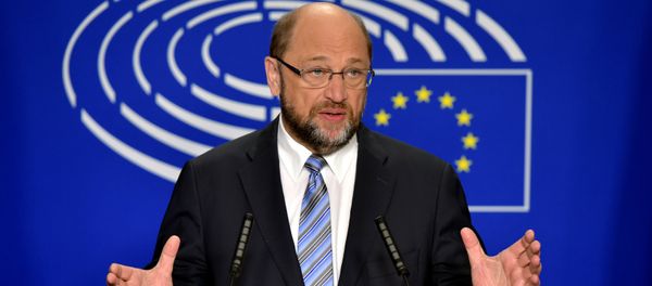European Parliament President Martin Schulz gives a statement after the conference of Presidents at the European Parliament in Brussels, Belgium, June 24, 2016 European Parliament President Martin Schulz gives a statement after the conference of Presidents at the European Parliament in Brussels, Belgium, June 24, 2016 - Sputnik International