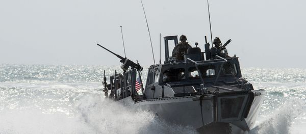 Riverine Command Boat (RCB) 805 in the Persian Gulf. (File) Riverine Command Boat (RCB) 805 in the Persian Gulf. (File) - Sputnik International