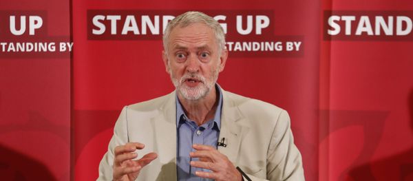 British opposition Labour Party leader Jeremy Corbyn delivers a speech following the pro-Brexit result of the UK's EU referendum vote, in central London on June 25, 2016 British opposition Labour Party leader Jeremy Corbyn delivers a speech following the pro-Brexit result of the UK's EU referendum vote, in central London on June 25, 2016 - Sputnik International