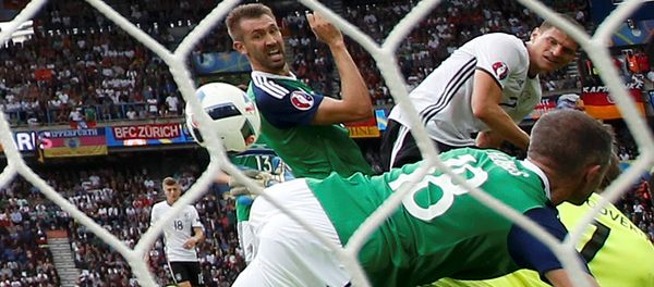 Euro 2016 game between Northern Ireland and Germany at Parc des Princes, Paris, France - Sputnik International