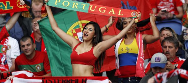 Football Soccer - Portugal v Austria - EURO 2016 - Group F - Parc des Princes, Paris, France - 18/6/16 Fans before the match - Sputnik International