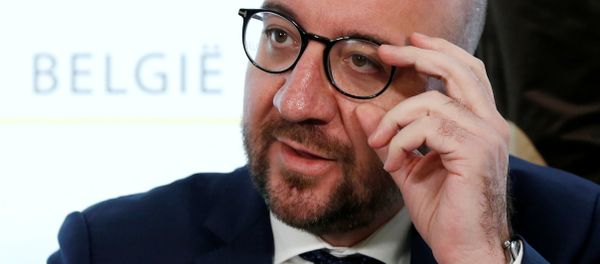 Belgian Prime Minister Charles Michel addresses a news conference following a government's security council in Brussels, Belgium, June 18, 2016 - Sputnik International