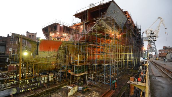 Baltiysky Zavod shipyard, St.Petersburg - Sputnik International
