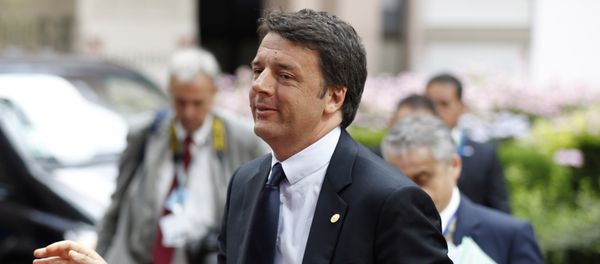 Italian Prime Minister Matteo Renzi arrives at the EU Summit in Brussels, Belgium, June 28, 2016 Italian Prime Minister Matteo Renzi arrives at the EU Summit in Brussels, Belgium, June 28, 2016 - Sputnik International