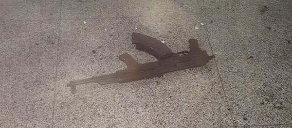 A weapon is seen on the floor at Ataturk airport after suicide bombers opened fire before blowing themselves up at the entrance, in Istanbul, Turkey June 28, 2016. A weapon is seen on the floor at Ataturk airport after suicide bombers opened fire before blowing themselves up at the entrance, in Istanbul, Turkey June 28, 2016. - Sputnik International