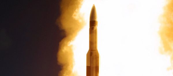 An interceptor missile is fired from the US Navy Aegis cruiser USS Lake Erie, some 200 miles out at sea from Kauai, Hawaii An interceptor missile is fired from the US Navy Aegis cruiser USS Lake Erie, some 200 miles out at sea from Kauai, Hawaii - Sputnik International
