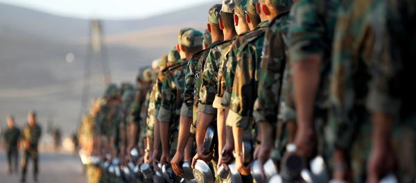 New Syrian army recruits - Sputnik International
