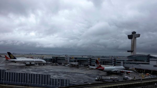 A general view of the international arrival terminal at JFK airport in New York A general view of the international arrival terminal at JFK airport in New York - Sputnik International