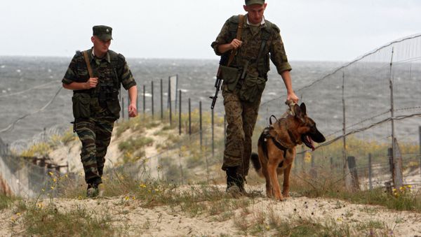 Russian border guards. (File) - Sputnik International