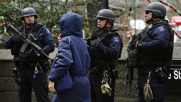 New York City Police near Central Park (File) - Sputnik International