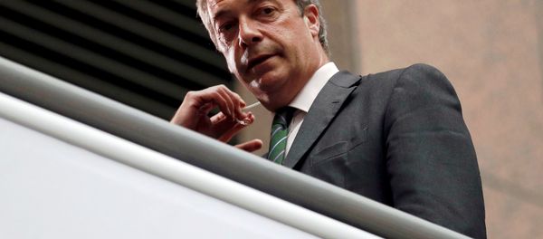 The former leader of the United Kingdom Independence Party Nigel Farage looks on as he waits for TV interview during the EU Summit in Brussels, Belgium, June 28, 2016. - Sputnik International