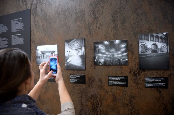 Moscow Metro - Underground Architectural Monument exhibition opening Moscow Metro - Underground Architectural Monument exhibition opening - Sputnik International