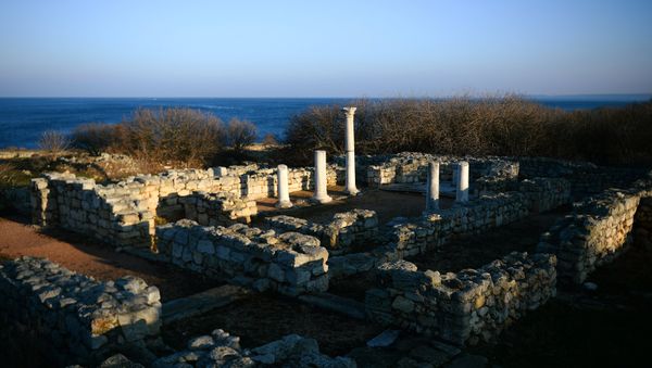 The ruins of the ancient city of Chersonesus, part of the national reserve Tauric Chersonese The ruins of the ancient city of Chersonesus, part of the national reserve Tauric Chersonese - Sputnik International