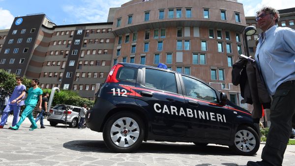 A police car is parked in front of the San Raffaele hospital (File) A police car is parked in front of the San Raffaele hospital (File) - Sputnik International