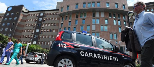 A police car is parked in front of the San Raffaele hospital (File) A police car is parked in front of the San Raffaele hospital (File) - Sputnik International
