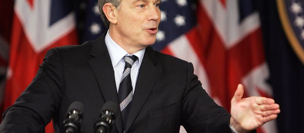 Former British Prime Minister Tony Blair speaks during a joint press conference with US President George W. Bush, 07 December 2006, in the Eisenhower Executive Office Building in Washington, DC. Former British Prime Minister Tony Blair speaks during a joint press conference with US President George W. Bush, 07 December 2006, in the Eisenhower Executive Office Building in Washington, DC. - Sputnik International