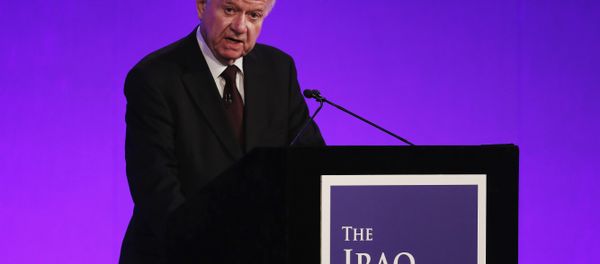 Iraq Inquiry chairman Sir John Chilcot speaks as he comments on the findings of his report, inside the QEII Centre in London on July 6, 2016 - Sputnik International