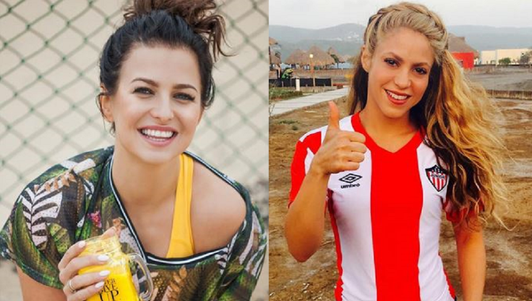 Anna Lewandowska , Shakira - Sputnik International