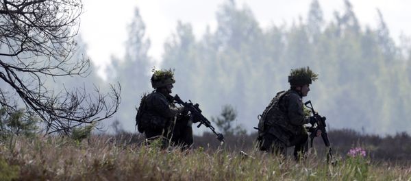 Polish army soldiers take part in the Saber Strike NATO military exercise in Adazi, Latvia, June 13, 2016. - Sputnik International