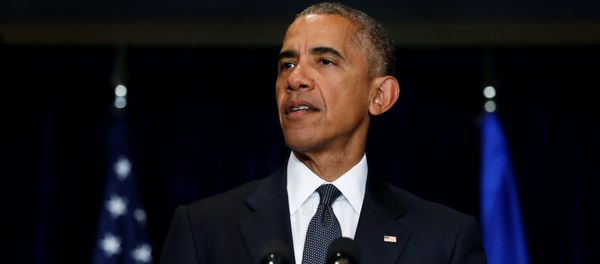 US President Barack Obama delivers remarks on the police shootings in Dallas after meeting with EU leaders at the NATO Summit in Warsaw, Poland July 8, 2016. US President Barack Obama delivers remarks on the police shootings in Dallas after meeting with EU leaders at the NATO Summit in Warsaw, Poland July 8, 2016. - Sputnik International