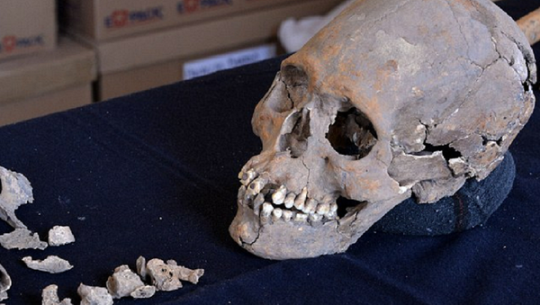 Skeleton With Stone-Encrusted Teeth Found In Mexico Ancient Ruins - Sputnik International