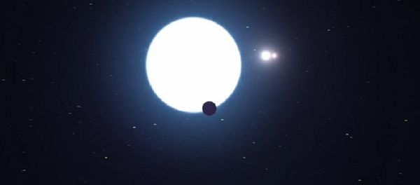 Artist’s impression of planet orbiting in the HD 131399 system Artist’s impression of planet orbiting in the HD 131399 system - Sputnik International