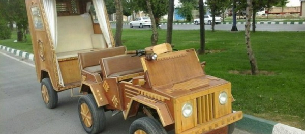 Wooden car - Sputnik International
